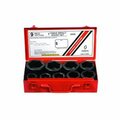 Gourmetgalley 5699 9 Piece 1 Inch Drive Sae Shallow Socket Set GO3482601